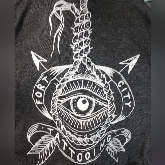 Bella Canvas Tops - Medium Fort City Tattooing Arkansas Tattoo Shop Jeff Slack Racer Back Tank Top